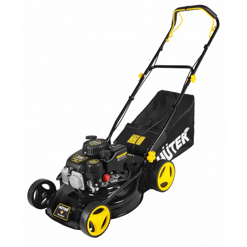 Газонокосилка бенз. HUTER GLM-460ST, 5лс 4-такт. срез-460мм, 60л-ткань, самоход.