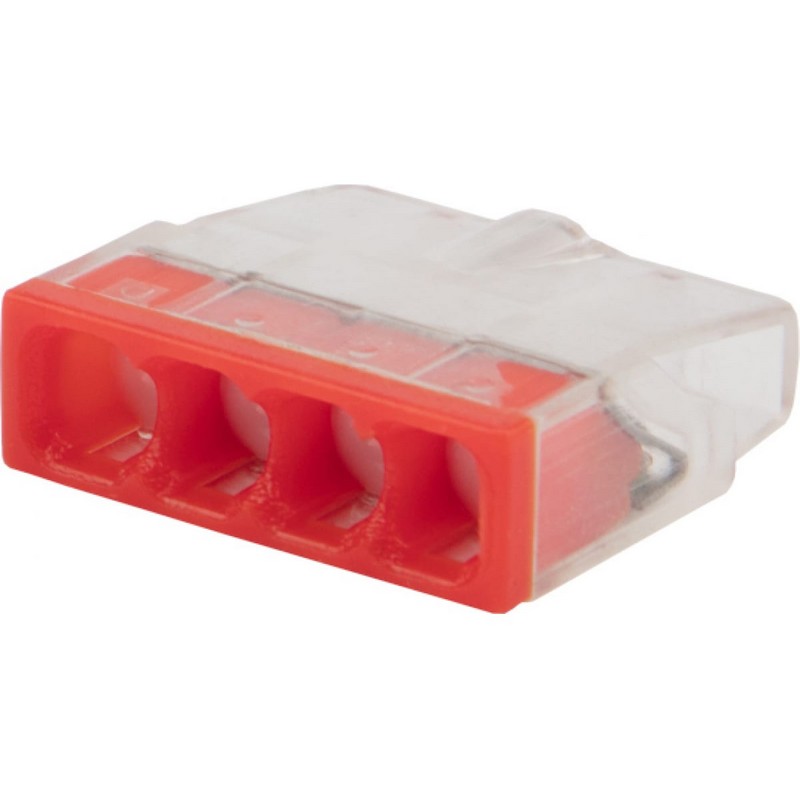 Клемма 4х(0,5-2,5мм2) с конт.пастой 2273-244 REXANT 07-3218 (2шт)