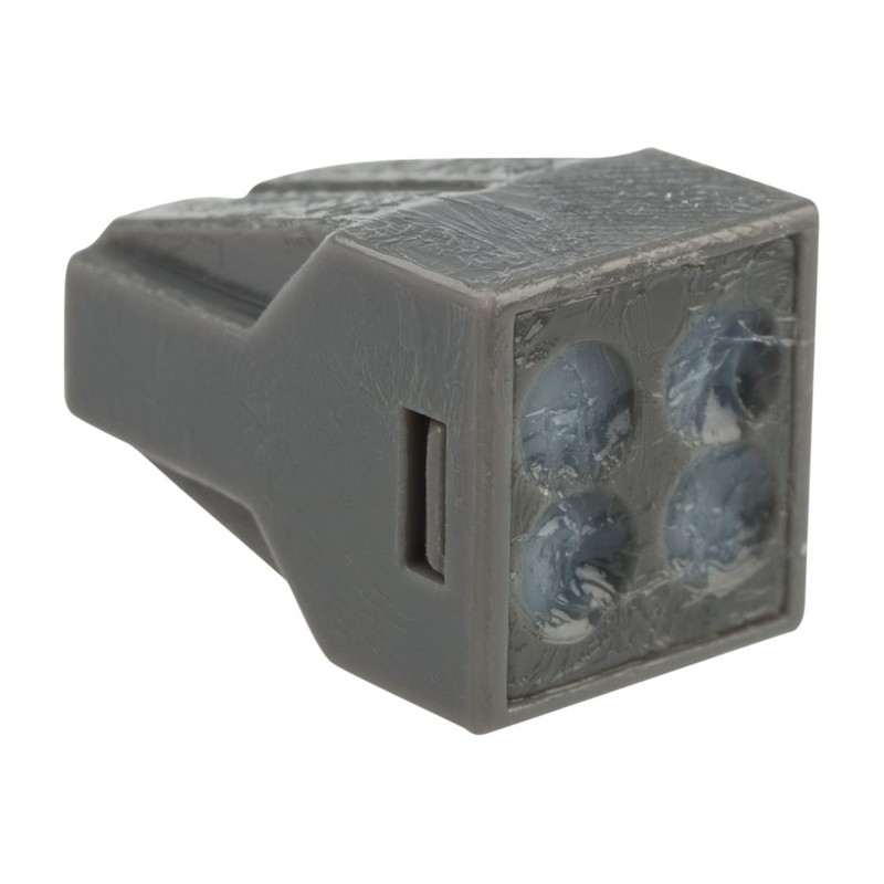 Клемма 4х(1,0-2,5 мм2) с пастой 773-304 Rexant 07-3040 (2шт)