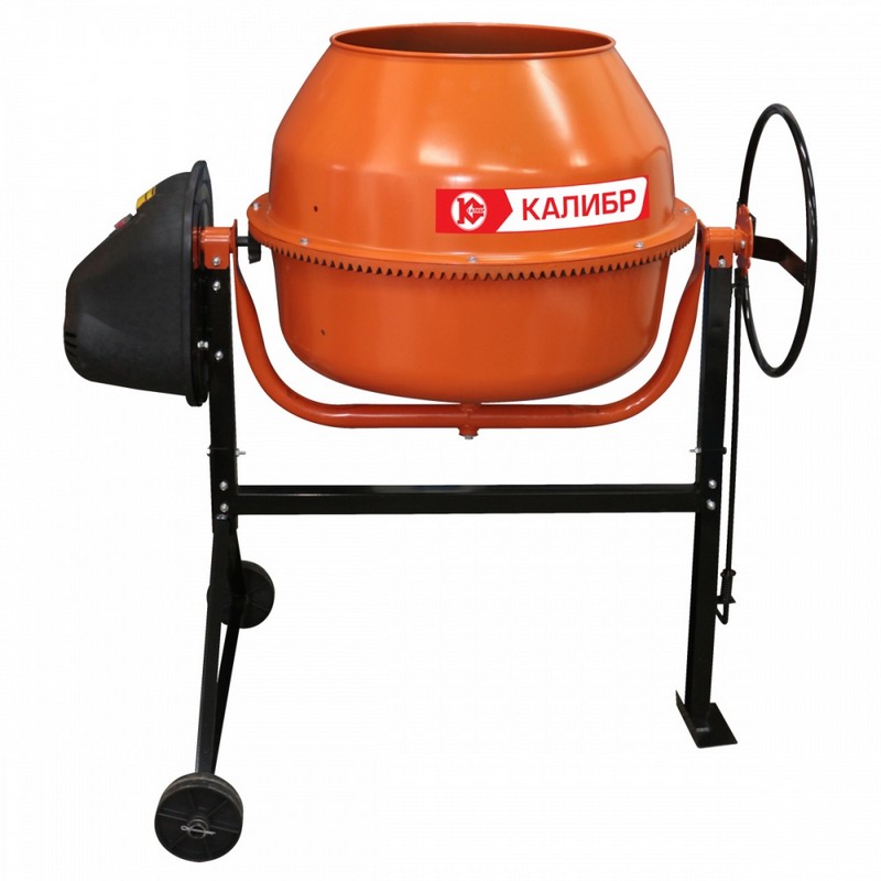 Бетоносмеситель КАЛИБР БСЭ-180, 155/75л 750вт