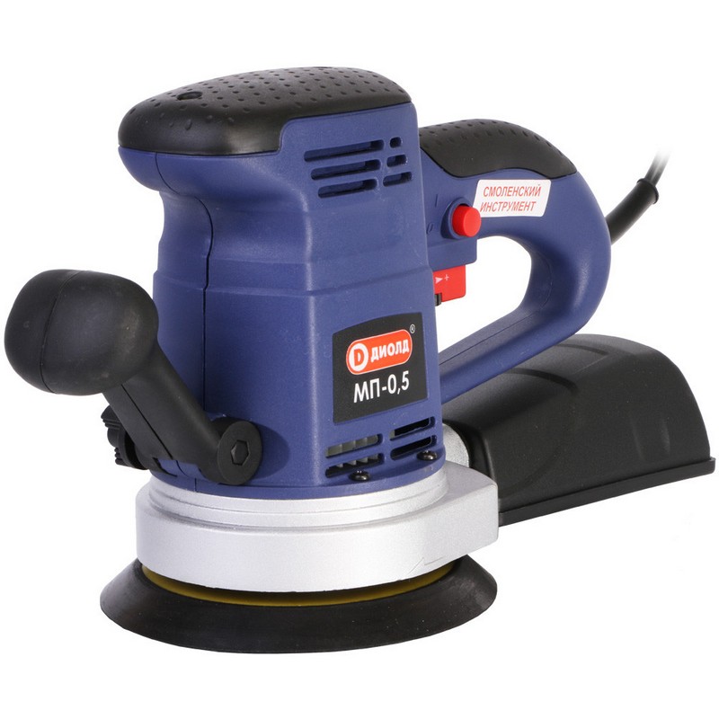 Шлифмашина эксцентриковая ДИОЛД МП-0,5, 150мм 500вт     4000-13000об/мин