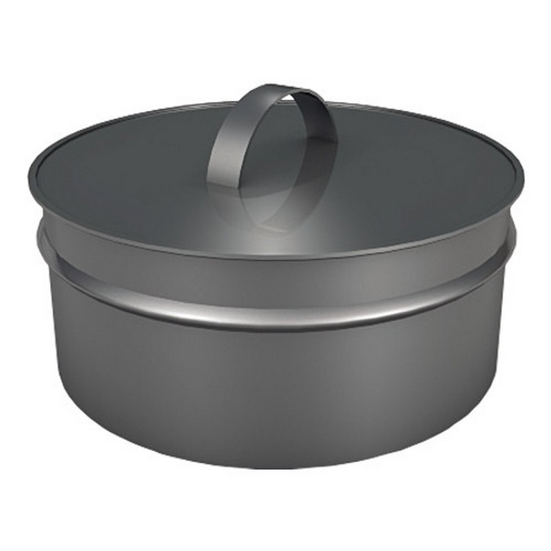 Заглушка ревизии термо d 280 (0,5мм) н/ж 304