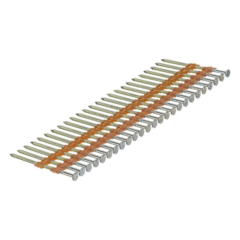 Гвозди нейлера 65х2,9мм (2000шт) SN21 оцинк. Denzel 57685