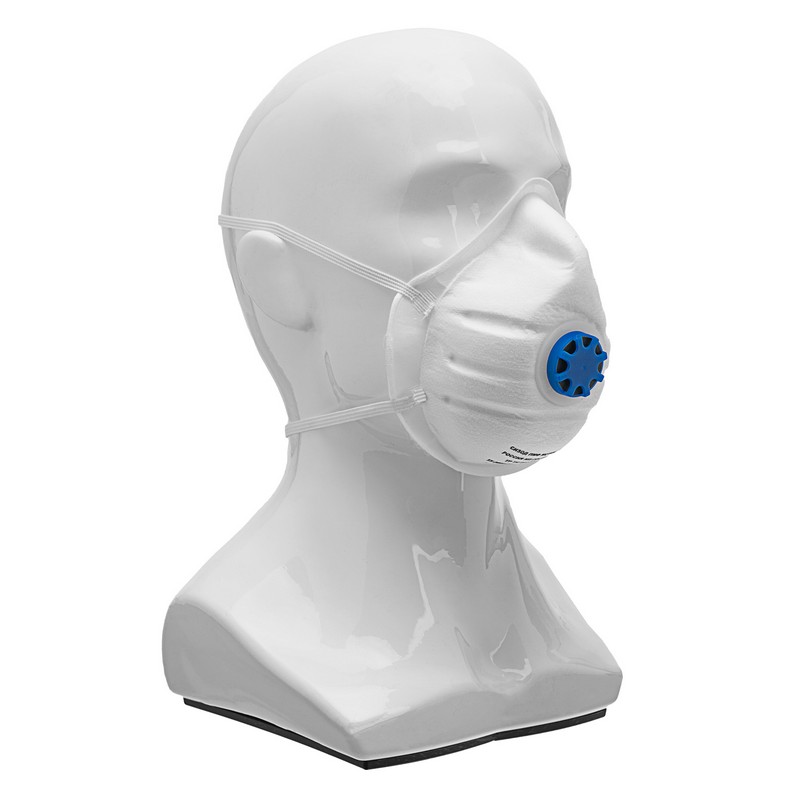 Полумаска фильтрующая формованная с клапаном выдоха, FFP2 NR "ИСТОК-1ФК"