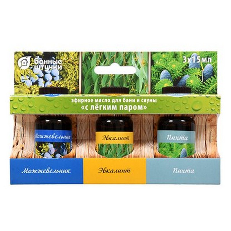 Ароманабор для бани (соляной испаритель,масло эфирное Пихта 15 мл) 32481
