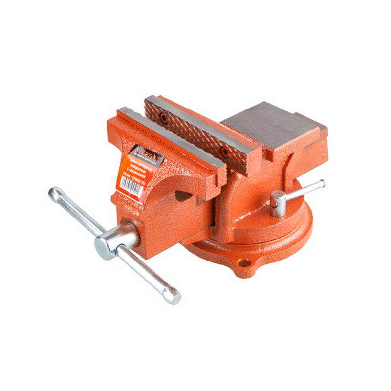 Тиски слесарные 125мм поворотные STARTUL Master ST9450-125