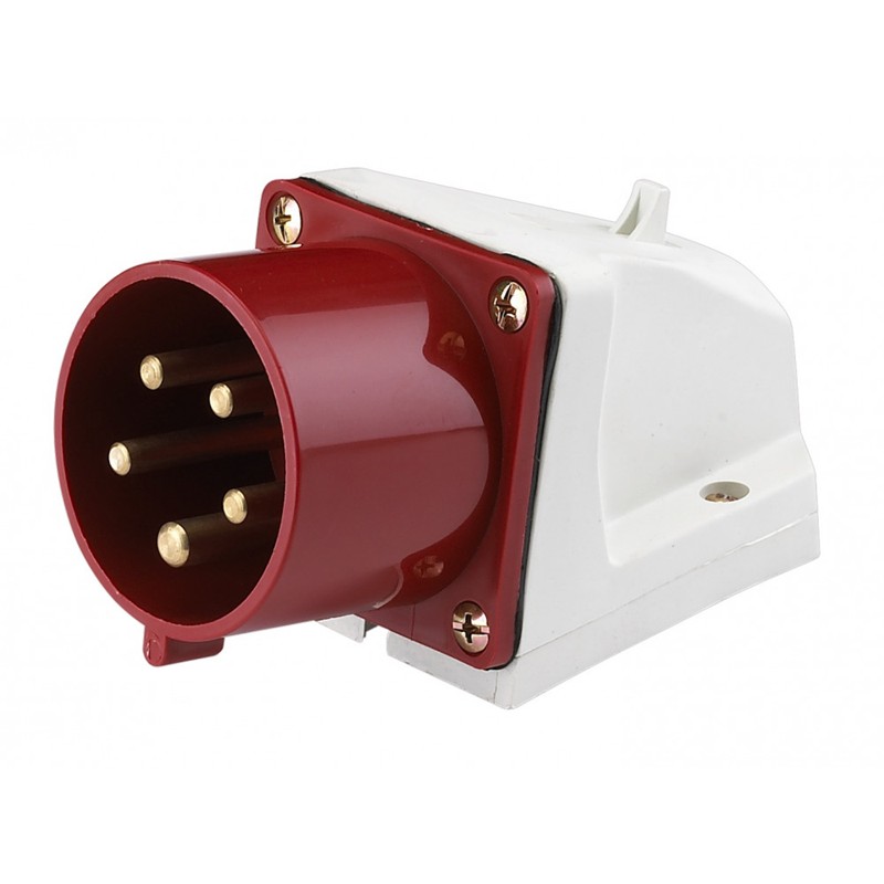 Вилка силовая стационарная 32А 3P+E+N 380в IP44 (525)