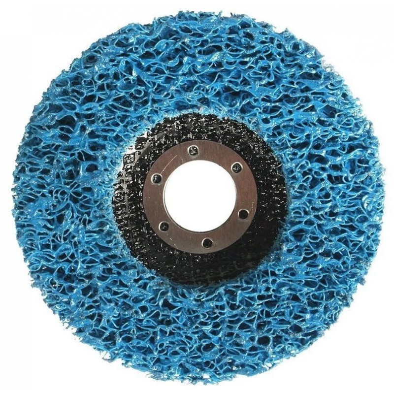 Диск зачистной пористый "коралловый" 125/22мм синий
