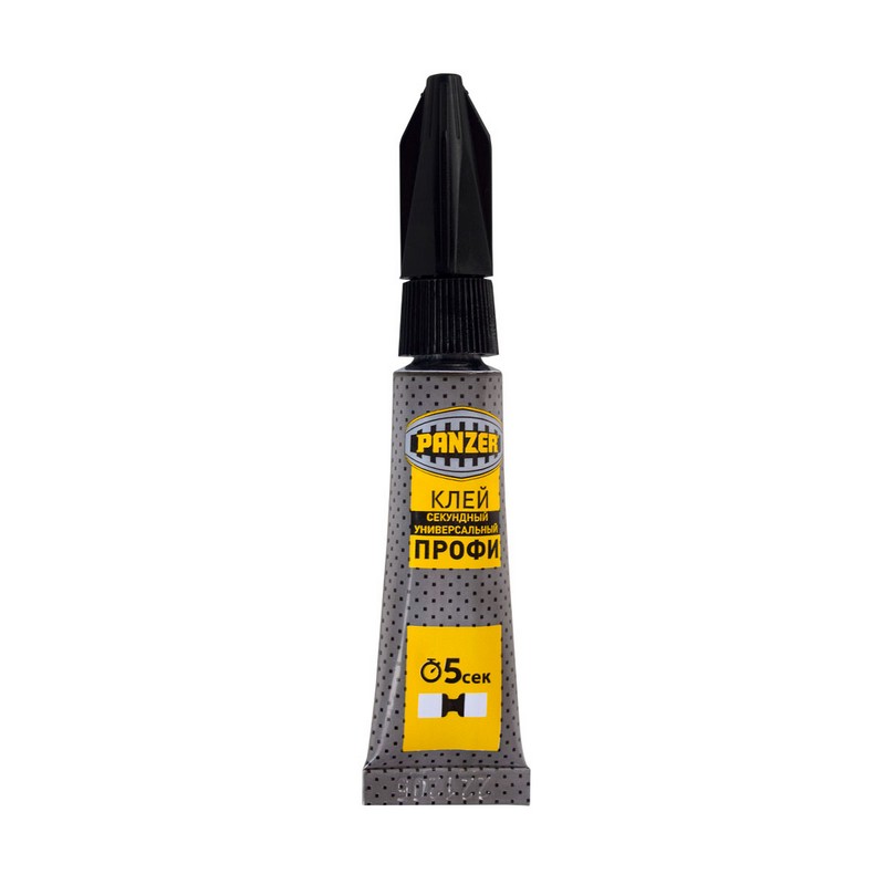 Клей секундный универсальный 3г Panzer Профи