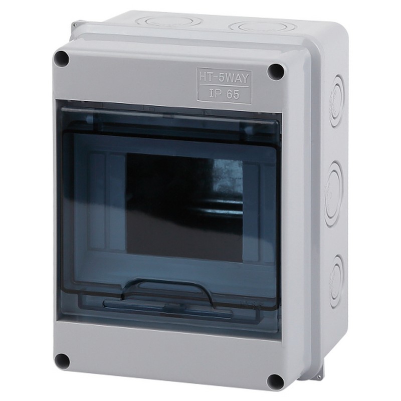 Корпус модульный пластиковый навесной КМПн-5 IP65 серый 159х119х90мм ЭРА SIMPLE