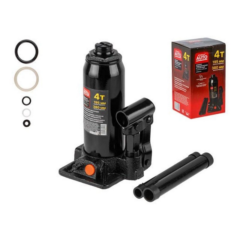 Домкрат гидравл. бутылочный 4т 195-380мм STARTUL AUTO ST8019-04