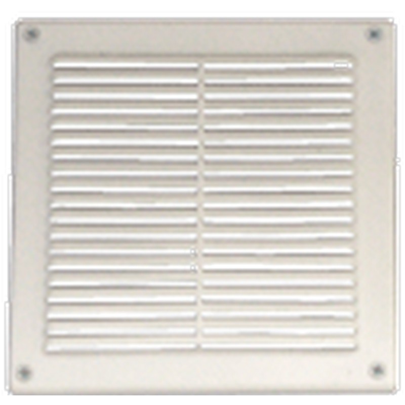 R1515BV, Решетка вентиляционная обр.клапан разъемная 150х150 пластик