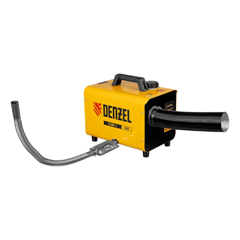 Пушка тепловая дизельная непрямого нагрева DENZEL Flame-5, 5кВт 300м³/ч 5л