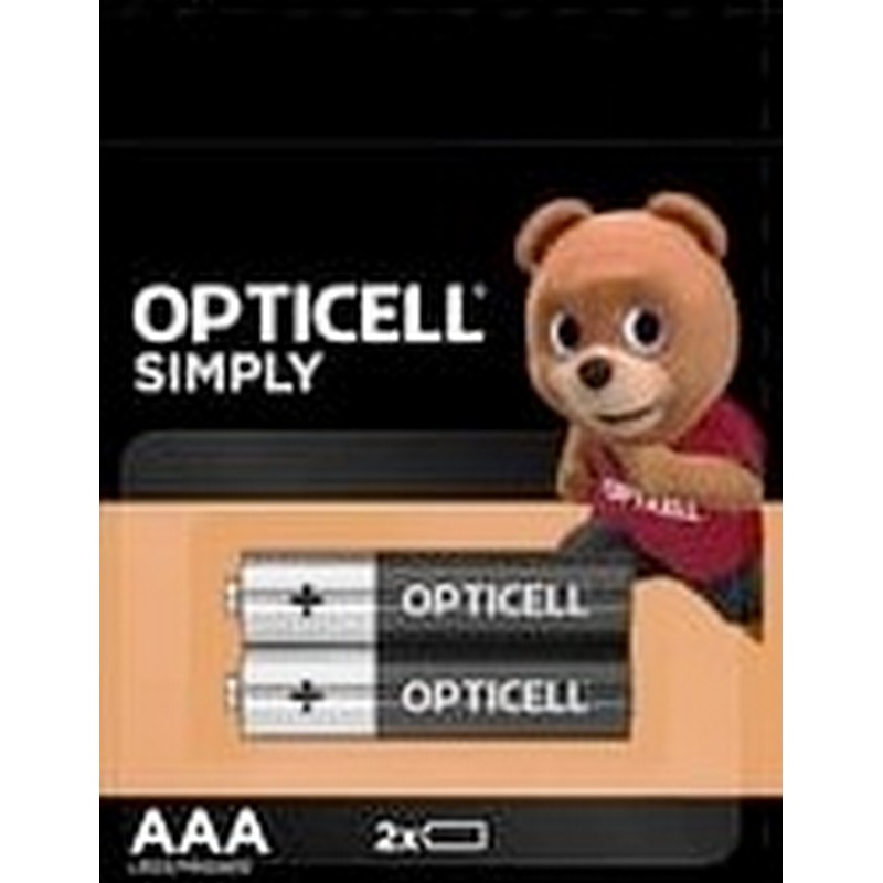 Элемент питания LR03 (AAA) (2шт/лента) OPTICELL