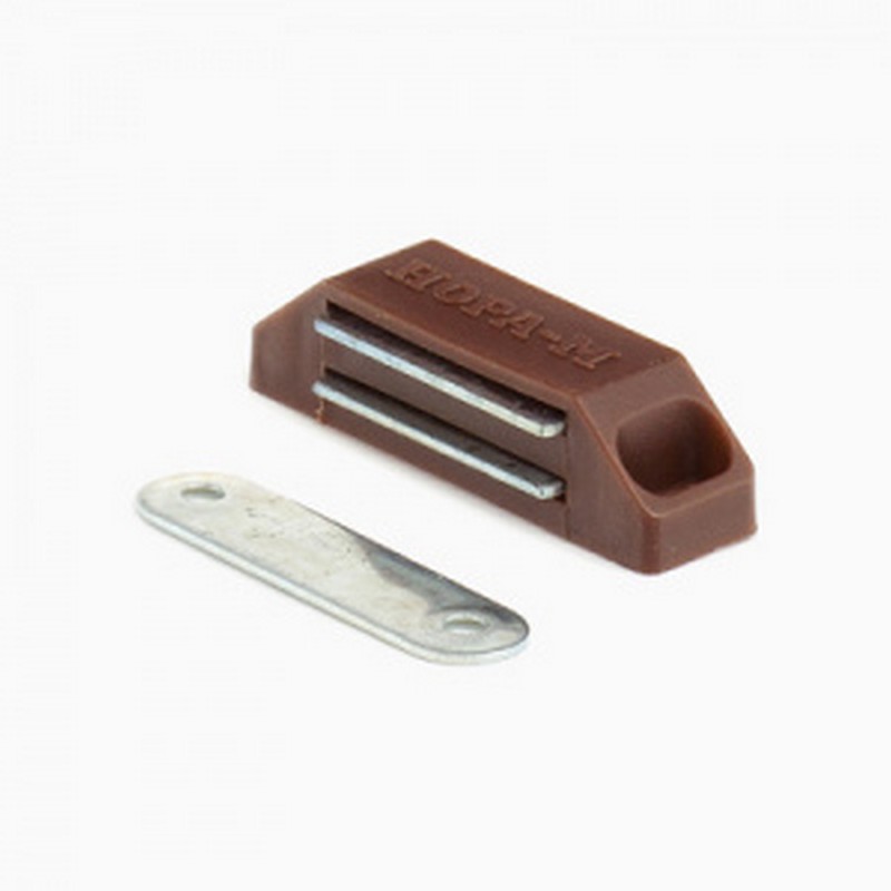 Магнит мебельный 45х15мм белый