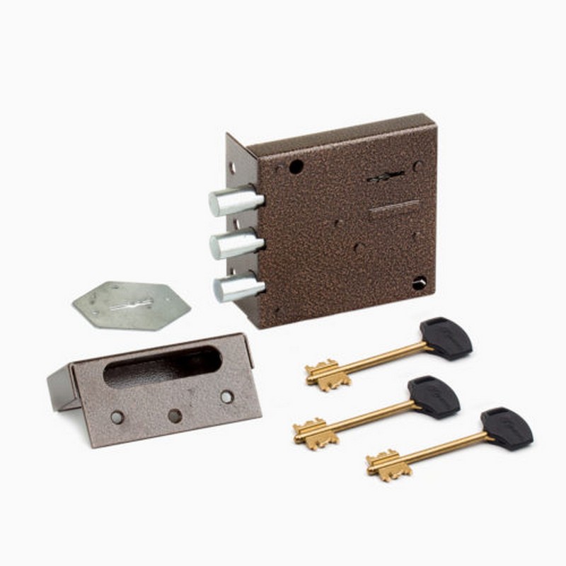 Замок накладной БИФ-031-1*3 г.Боровичи 