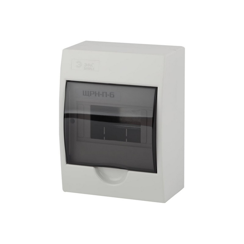 Бокс пластик ЩРН-П-6 модул. наруж. IP41 ЭРА SIMPLE Б0041522