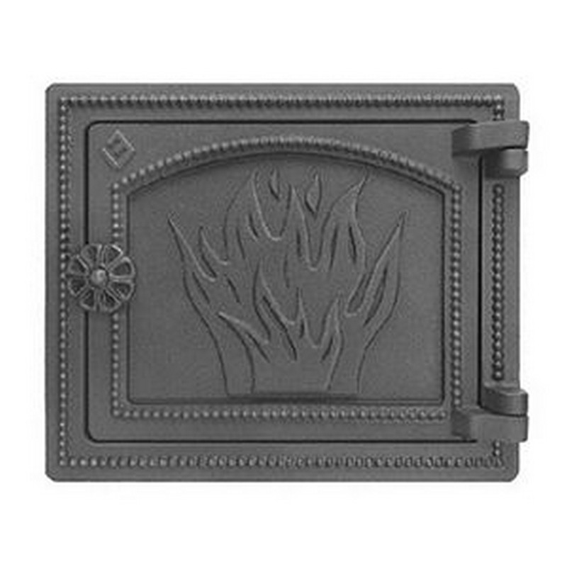 Дверь топочная ВЕЗУВИЙ ДТ-3, 250х210мм,бронза