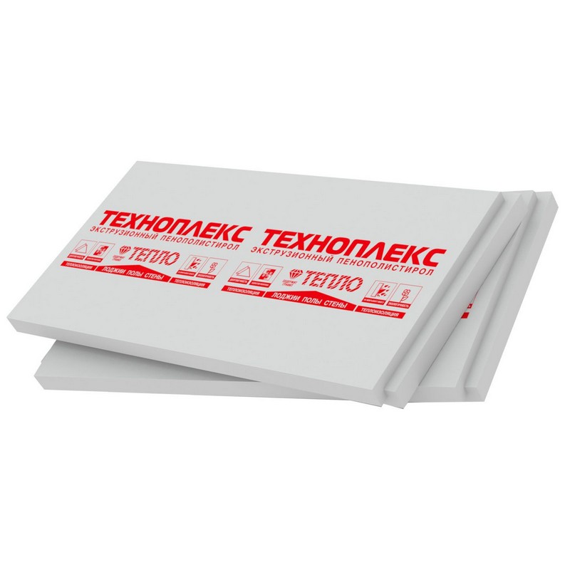 Полистирол экструдия ТЕХНОНИКОЛЬ Техноплекс 1180х580х50 мм, L-кромка 