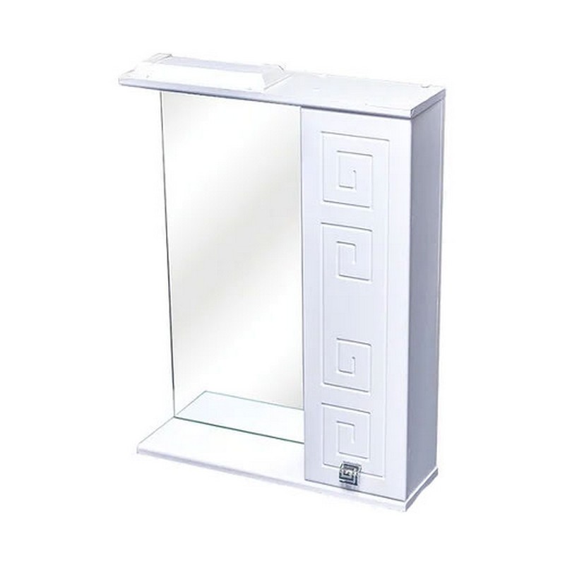 Шкаф зеркальный "Гиацинт 500" лев 48102