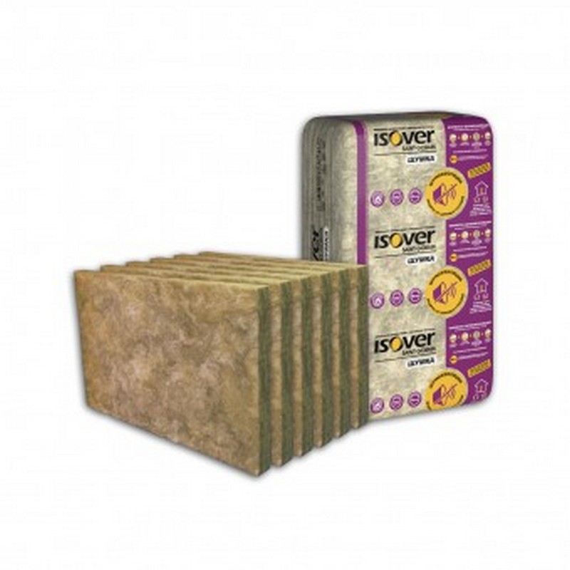 Утеплитель Изовер Шумка 1000*610*50 (6,1м2, 0,305м3)