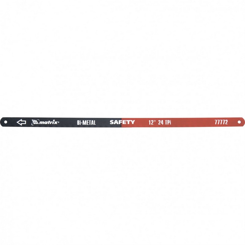 Полотно для ножовки по металлу 300мм (2шт) биметал. 24TPI  MATRIX 77772