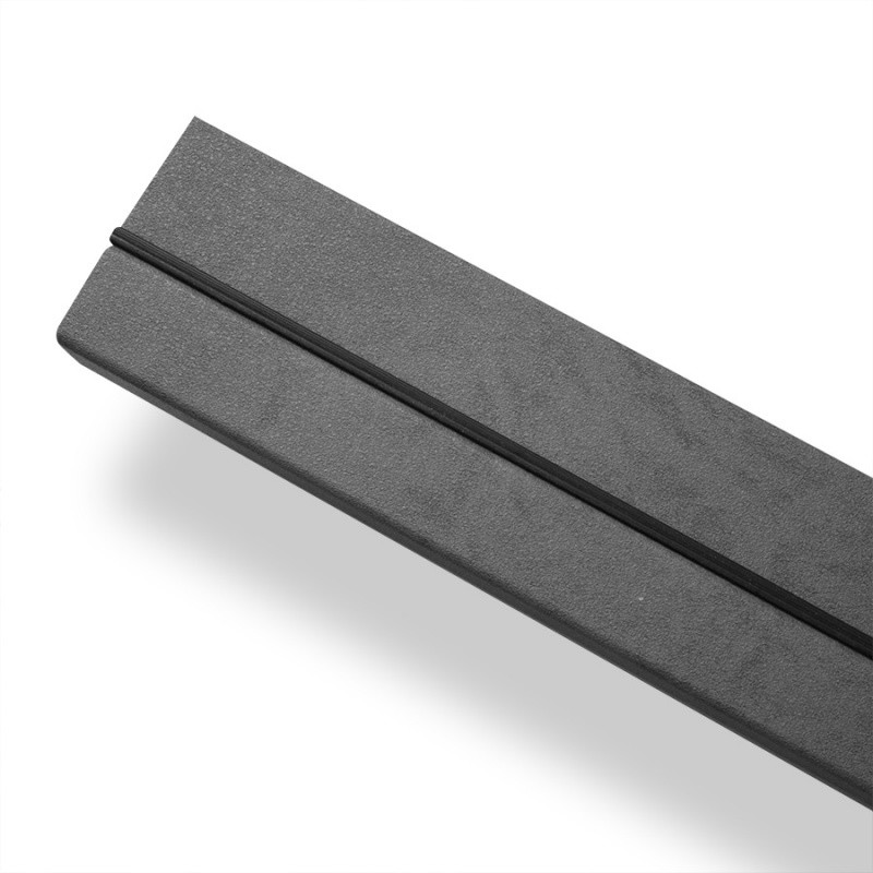 Стойка экошпон телескоп Лофт темный 70х30х2070