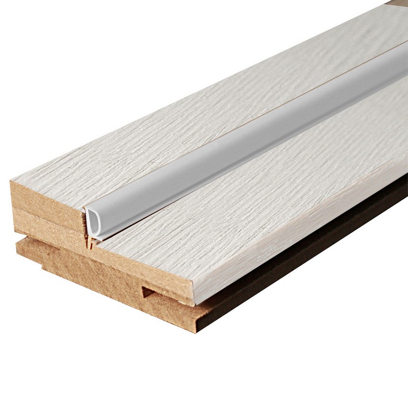 Стойка телескоп. ПВХ  Дымчатый 2070х70х30