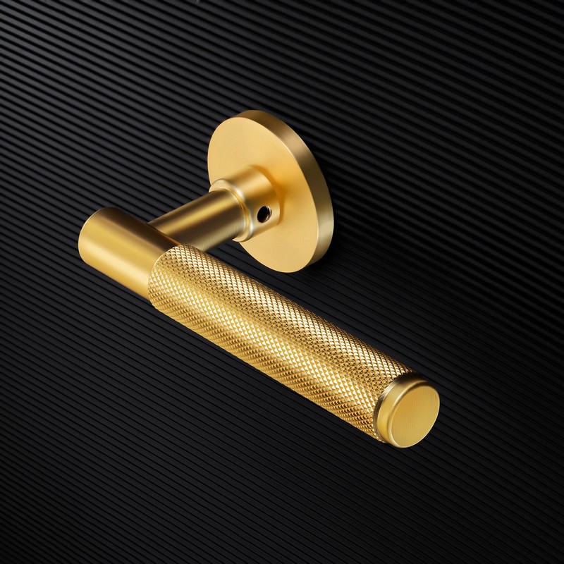 Ручка дверная "UNICO" MSG (51170) итал. матовое золото ALLUR ART COLLECTION