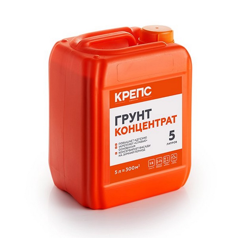 Грунт концентрат КРЕПС (упак 5 л)
