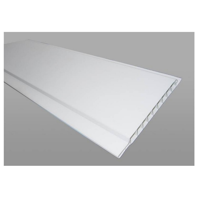 Панель ПВХ 3,0*0,10м белая Вагонка