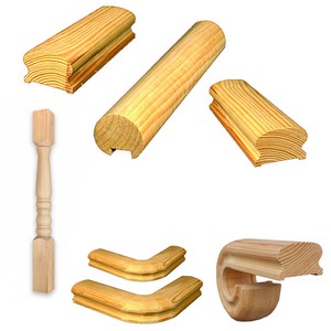 КОМПЛЕКТУЮЩИЕ ДЛЯ ДЕРЕВЯННЫХ ЛЕСТНИЦ