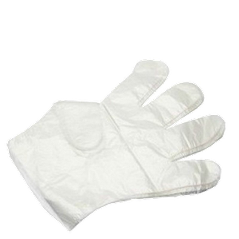 Перчатки п/э разм.L 100шт/уп