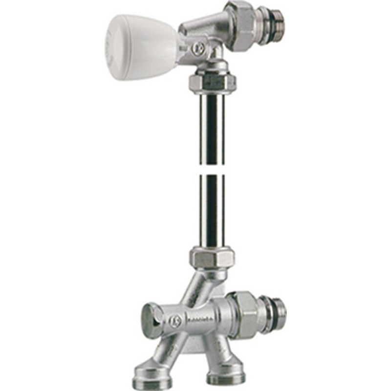 Клапан двухходовой термостатический с микрометрической головкой 1/2*16  НР  R438 GIACOMINI