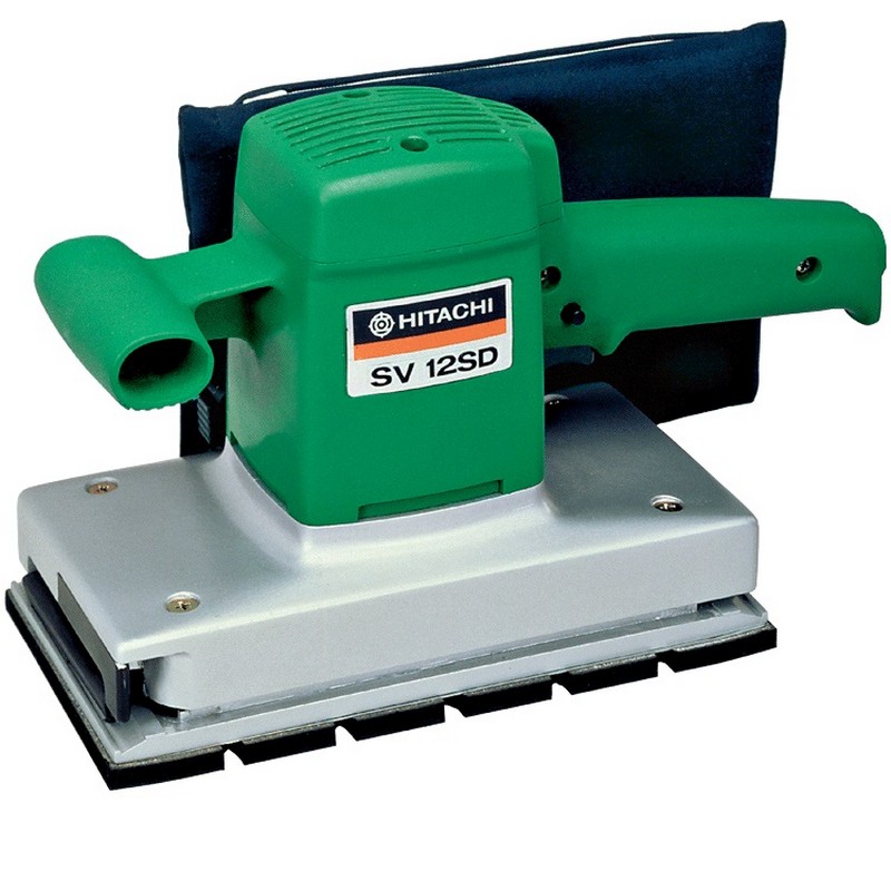 Шлифмашина вибрац. Hitachi SV12 SD, 300вт 114х228мм раб.ход2,4мм 2,8кг коробка