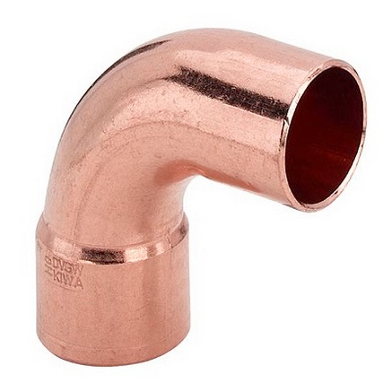 Отвод однорасрубный пайка 22/90 95001А