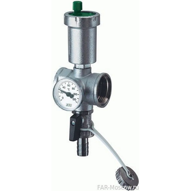 Хр. узел с в-вып., терм и сл. краном 1 FAR (FK 3438 1)