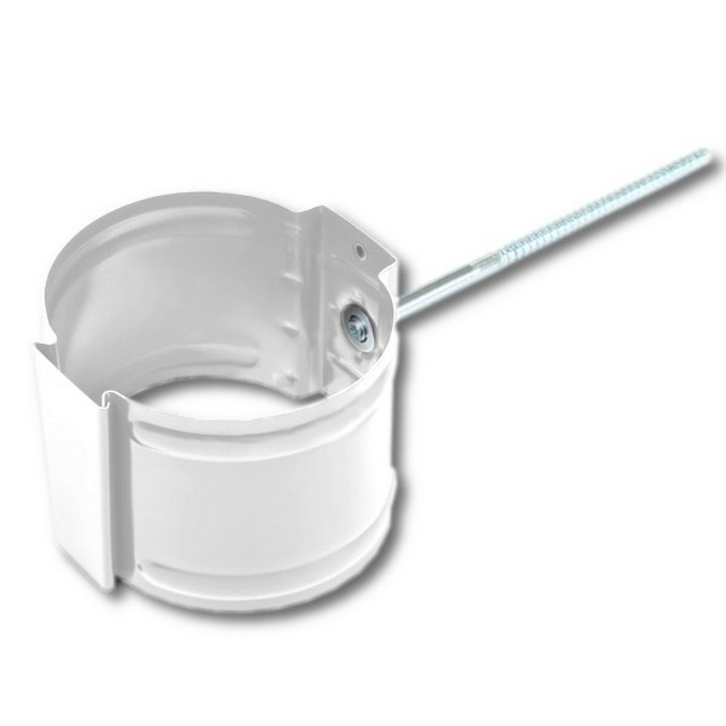 Держатель трубы D100 белый