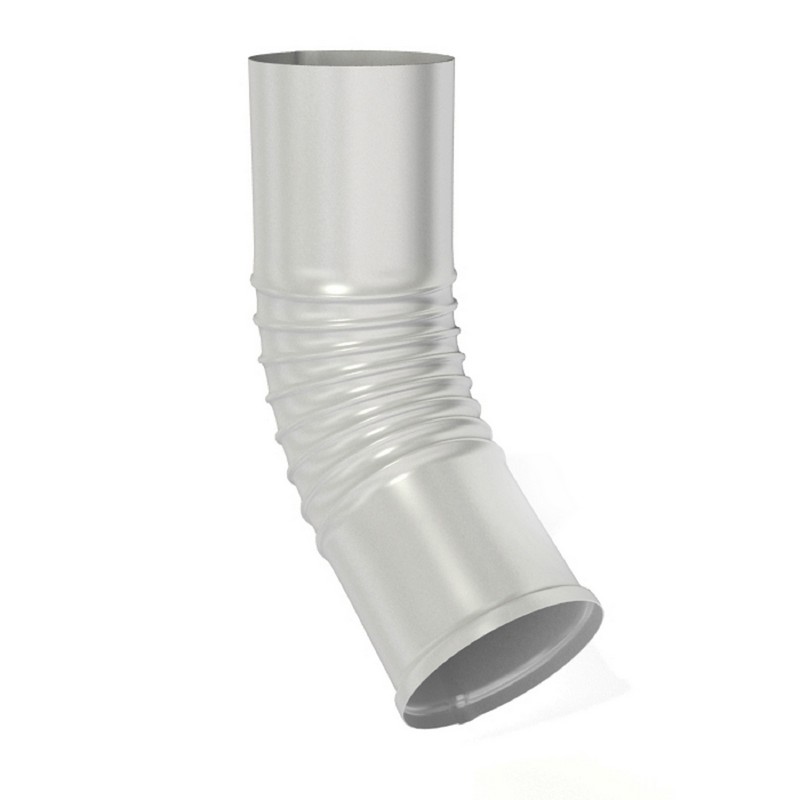 Колено D100 белый