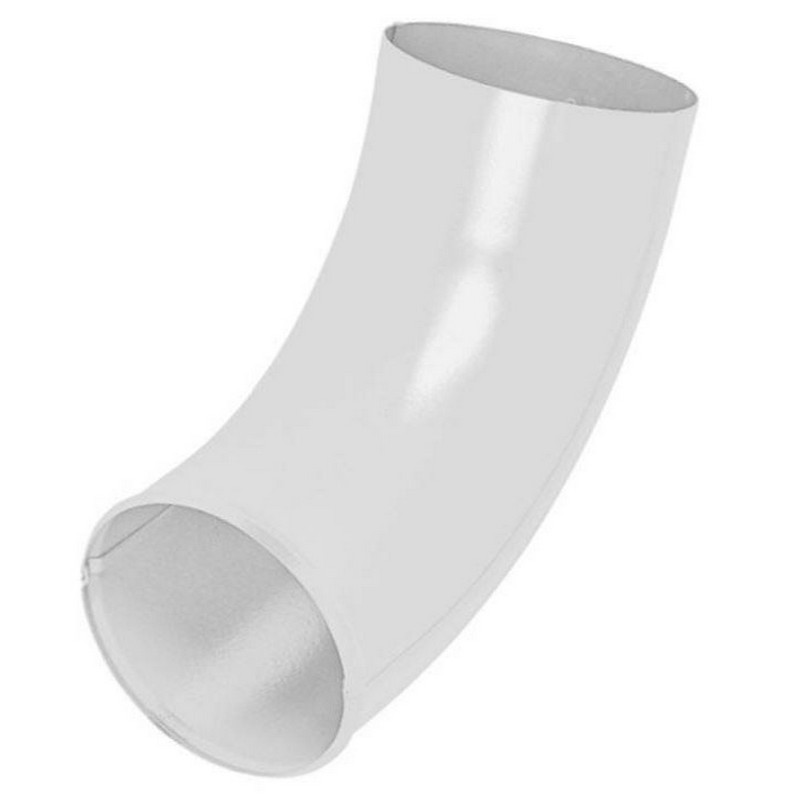 Колено сливное D100, белый