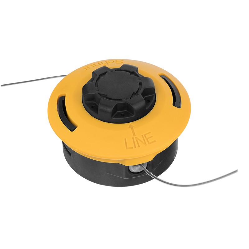 Катушка для триммера 127мм полуавтомат. гайка М10х1,25/1,0, М12х1,5 левая Denzel 96393