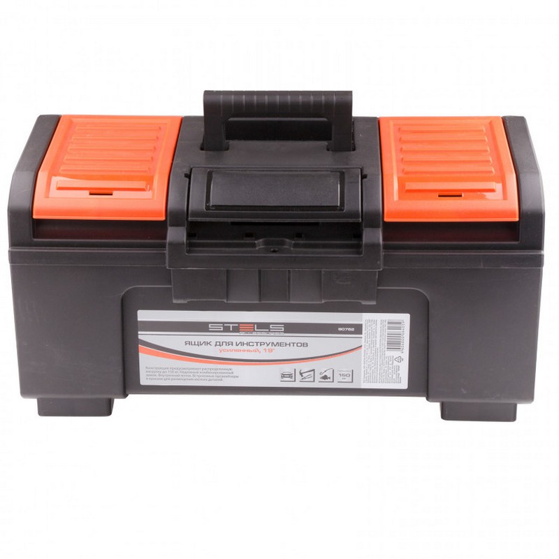 Ящик для инструмента пласт. 19" усиленный STELS 90762