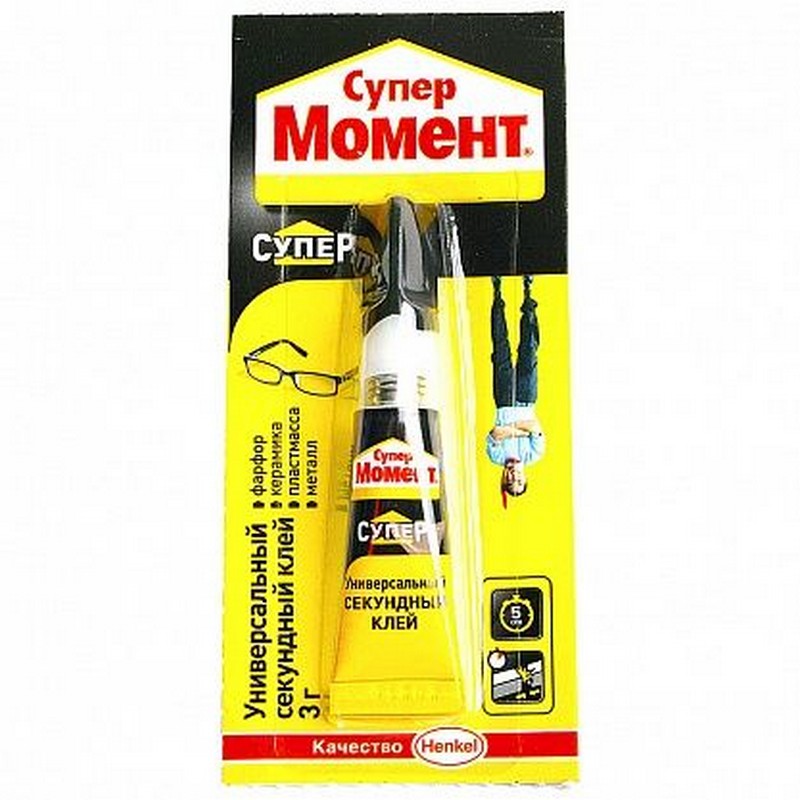 Клей МОМЕНТ Супер 3г унив. секундный 608976 (12)