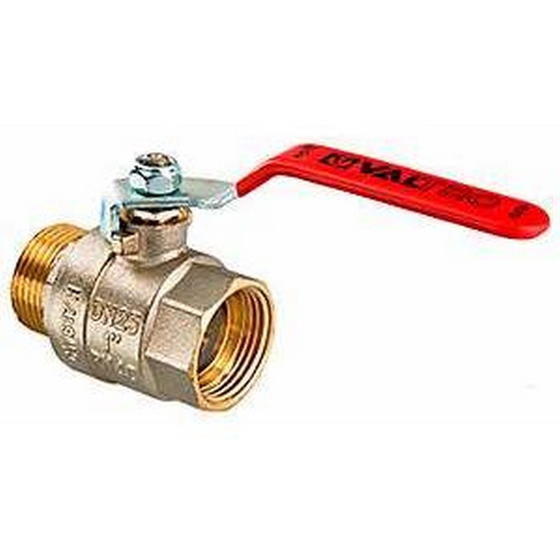 Кран шаровый 1,1/2 в/н ручка 