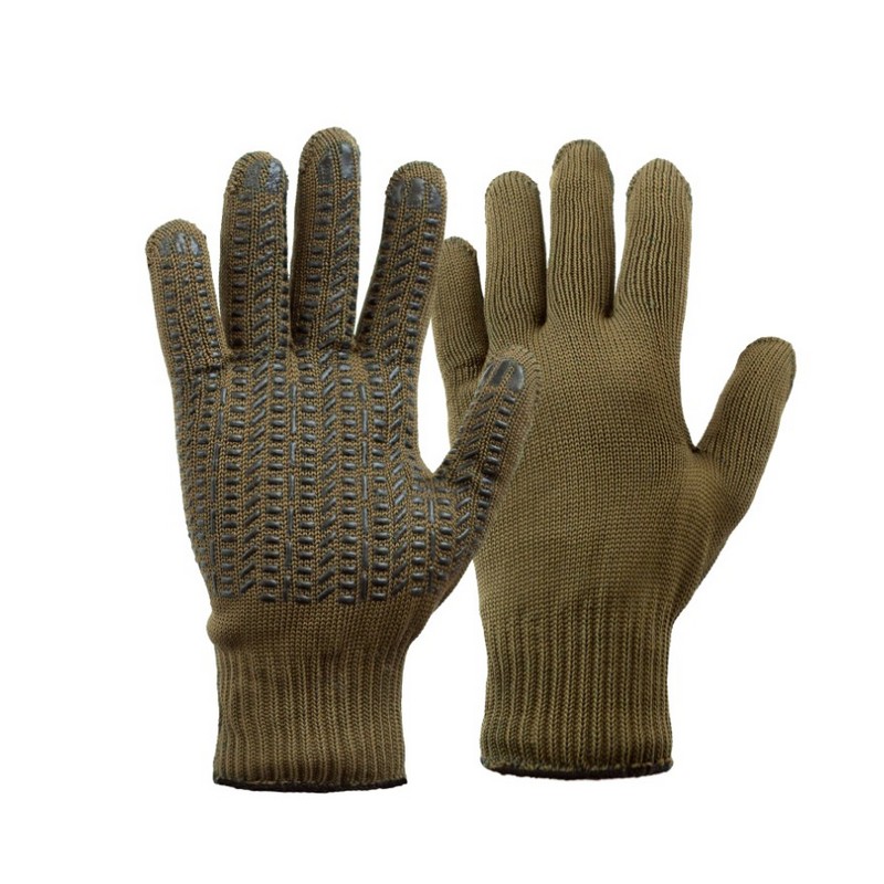 Перчатки п/ш с ПВХ 6 нитей, 7,5кл Люкс