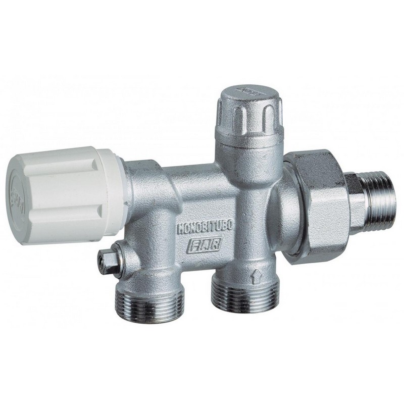 Узел нижнего подключения для 2-х трубной системы FAR 1/2