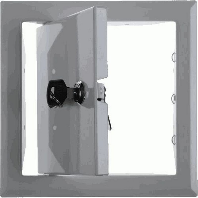 Лючок сантехнический 15*20 см с замком  1520ЛМ3