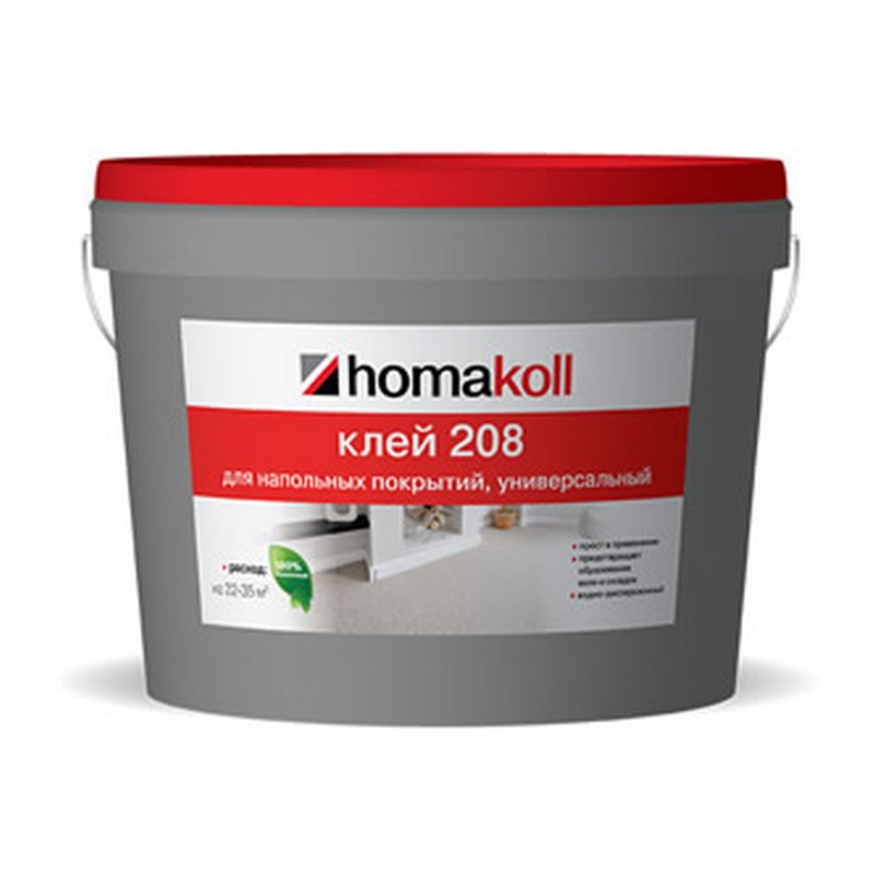 Клей для линолеума Хомакол 208, 5л (7кг)