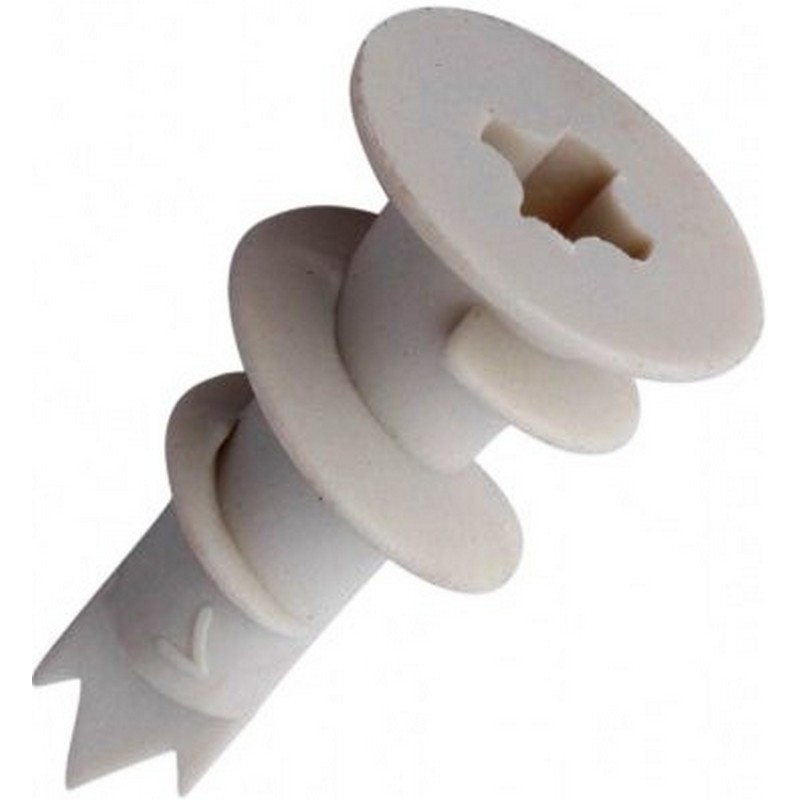 Дюбель для гипсокартона "Driva" нейлон. 12х32 сверло