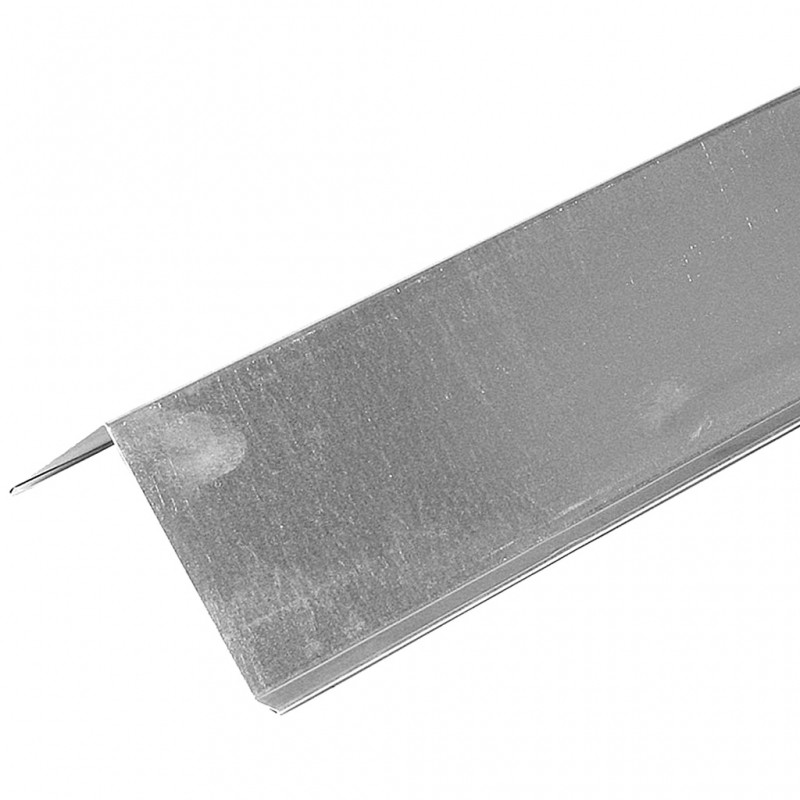 Торцевая (ветровая) планка оцинкованная 80х2000